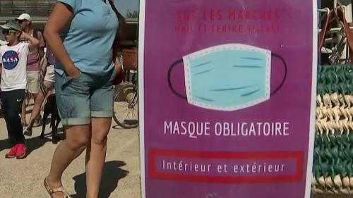 Charente-Maritime : port du masque obligatoire dans certains marchés de l'Île-de-Ré