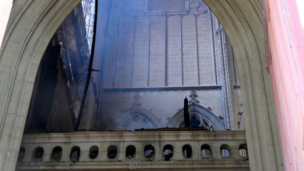 EN IMAGES. Nantes : découvrez les photos de l'incendie qui a endommagé la cathédrale