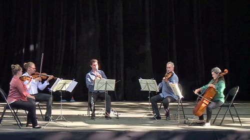 La musique retentit à nouveau dans le théâtre de verdure de Pau