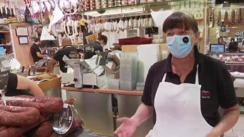 Marchés couverts : le port du masque est-il respecté ?