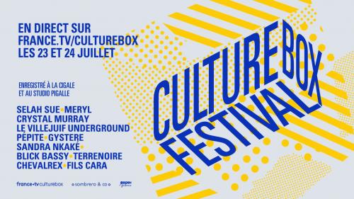 Belle affiche musicale au Culturebox Festival, rendez-vous 100% numérique en direct de la Cigale les 23 et 24 juillet