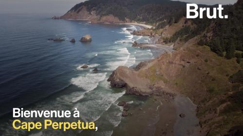 VIDEO. Aux États-Unis, sur la côte de l'Oregon, le superbe paysage de Cape Perpetua