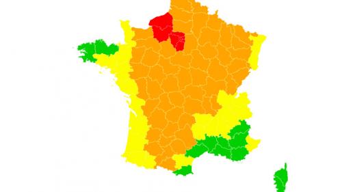 Canicule : neuf départements d'Ile-de-France et de Normandie placés en vigilance rouge, 53 autres en vigilance orange