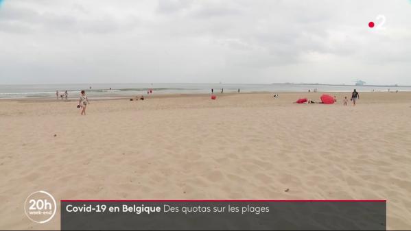 Coronavirus en Belgique : des quotas sur les plages