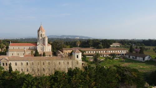 Jardin. Dans les jardins de l'abbaye de Lérins, sur l'île Saint-Honorat