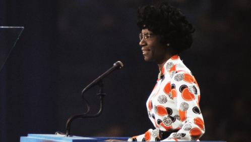 Il était une fois en Amérique : 1972, Shirley Chisholm, candidate féministe et noire