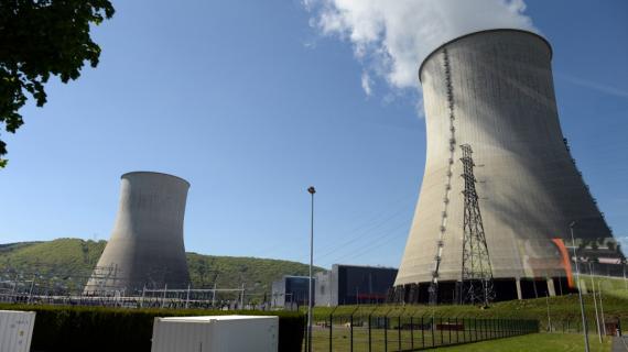 La centrale nucléaire de Chooz (Ardennes), le 10 mai 2017.