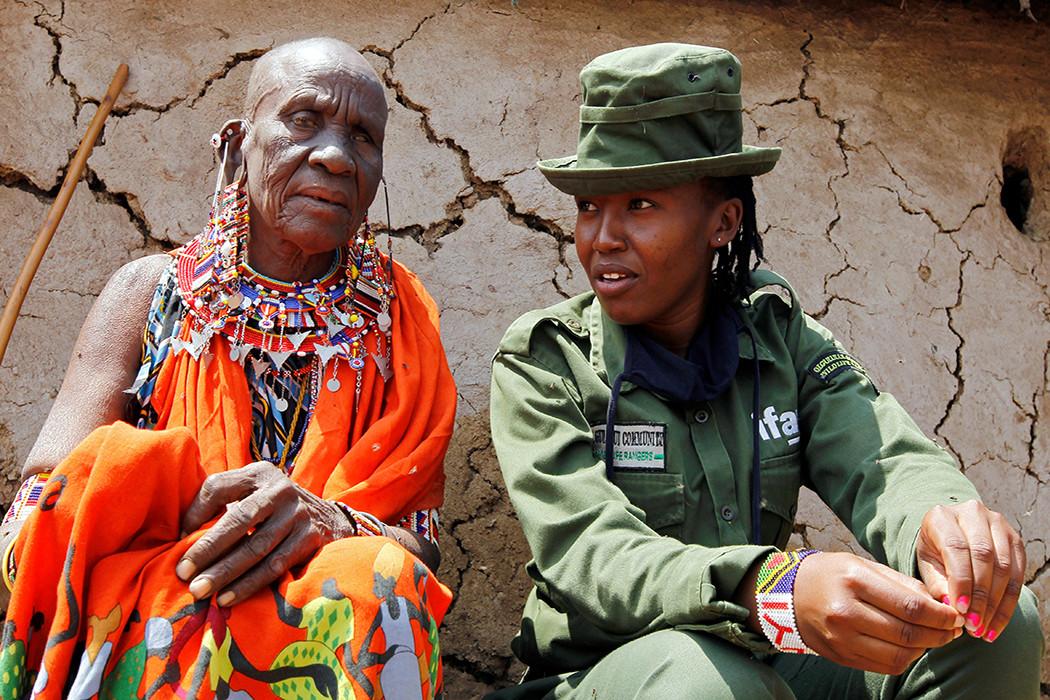 Les Lionnes du Kenya, des femmes massaïs devenues rangers