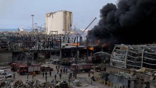 Liban : un énorme incendie au port de Beyrouth quelques semaines après l'explosion