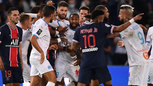 Bagarre générale, pluie d'expulsions, paroles déplacées... Comment ce PSG-OM a dérapé