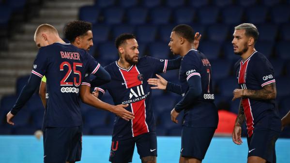 Ligue 1 : le PSG écrase Angers (6-1) et Neymar débloque son compteur de buts en championnat