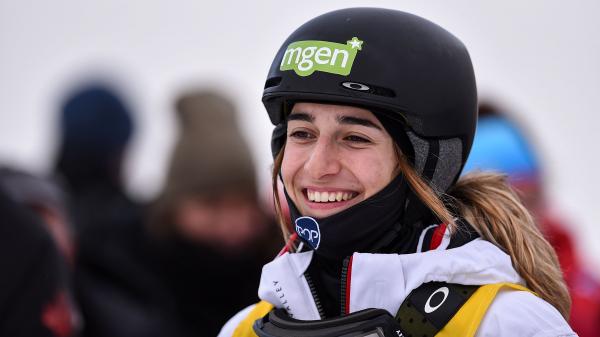 Perrine Laffont, championne olympique de ski de bosses, veut 