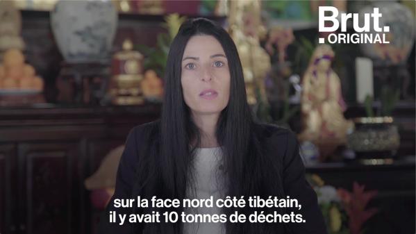 VIDEO. Marion Chaygneaud-Dupuy a débarrassé l'Everest de plusieurs tonnes de déchets