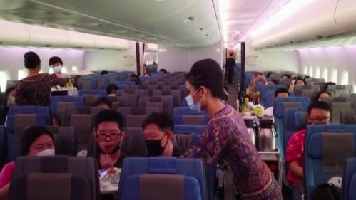 Singapour : un restaurant éphémère dans un Airbus A-380