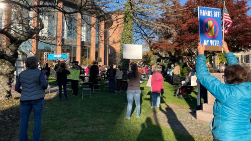 REPORTAGE. Election américaine : en Pennsylvanie, le décompte des votes par correspondance tient la population en haleine