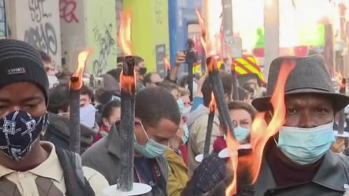 Marseille : hommage aux victimes de la rue d'Aubagne