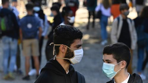 Reconfinement : devant le protocole sanitaire renforcé, les lycées s'adaptent