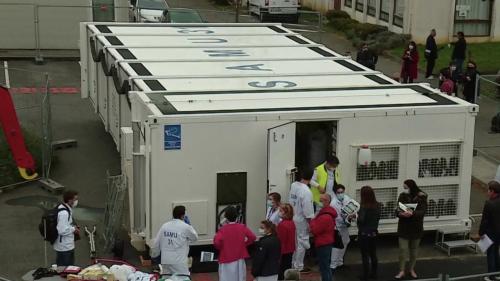 Coronavirus : un hôpital mobile s'installe à Toulouse