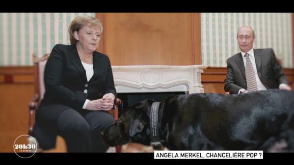 VIDEO. Le jour où le labrador de Vladimir Poutine a effrayé la chancelière Angela Merkel qui a la phobie des chiens