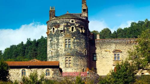 En Haute-Loire, des peintures murales du XIIIe siècle découvertes dans le château de Saint-Vidal