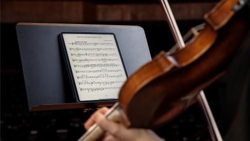 Une application révolutionnaire permet aux musiciens d'interagir avec leur partition numérique