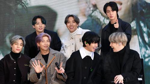 Les stars de la K-Pop BTS en tête du hit-parade américain avec un morceau en coréen, un exploit