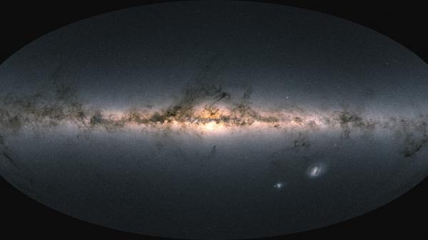 Le télescope européen Gaia livre sa troisième carte de notre galaxie, avec plus d'1,8 milliard d'étoiles