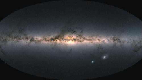 Le télescope Gaia livre sa troisième carte de notre galaxie, avec plus d'1,8 milliard d'étoiles