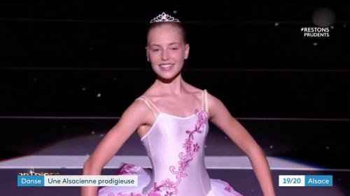 Juliette Baud, nouvelle prodige de danse classique, fait briller l'Alsace