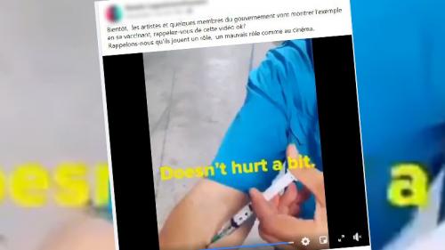 Covid-19 : est-ce que les hommes politiques vont simuler leur vaccination, comme l'affirment plusieurs messages sur les réseaux sociaux ?