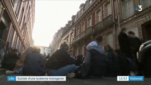 Lille : vive émotion après le suicide d'une lycéenne transgenre