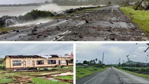 Iles Fidji : deux morts et des villages dévastés par le cyclone Yasa