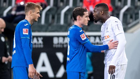 Foot : Marcus Thuram mis à l'amende par son club après avoir craché sur un adversaire