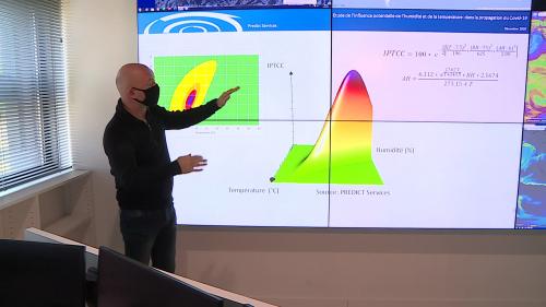 À Montpellier, une société démontre le lien entre conditions météo et transmission du Covid