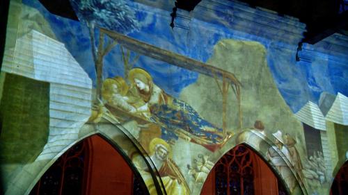 À Rouen, les fresques de Giotto mettent en lumière les murs de l'église Saint-Godard