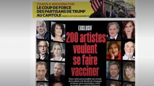 Coronavirus : 200 artistes s'engagent en faveur du vaccin dans une tribune