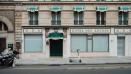 Un hôtel est fermé en raison du confinement, à Paris, le 6 novembre 2020.