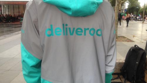 Un livreur Deliveroo refuse 