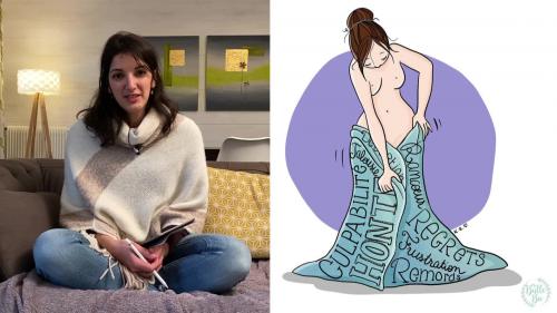 Avec Ma Bulle Bio, elle partage sur les réseaux sociaux les dessins de sa 