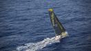 Le skipper Louis Burton (Bureau Vallée 2) au large du Brésil, pendant la course du Vendée Globe, le 15 janvier 2021.