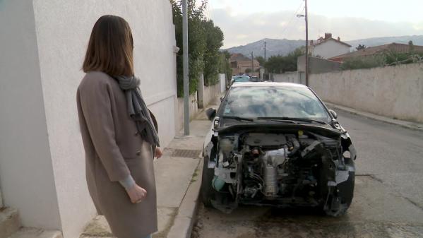 À Marseille, de nombreuses voitures désossées dans les rues vides depuis le couvre-feu