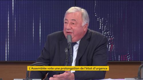 VIDEO. État d'urgence sanitaire : Gérard Larcher préfère limiter la durée 