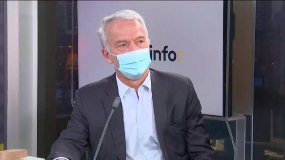 Patrick Martin, président délégué du Medef, invité de franceinfo lundi 25 janvier 2021.