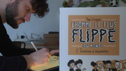 Rencontre à Lyon avec le Lyonnais Théo Grosjean, l'auteur de BD 