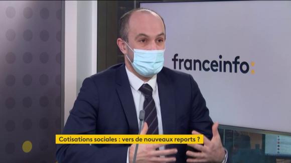 Yann-Gaël Amghar, directeur de l’Acoss, la Caisse nationale des Urssaf, invité éco de franceinfo, jeudi 28 janvier 2021.