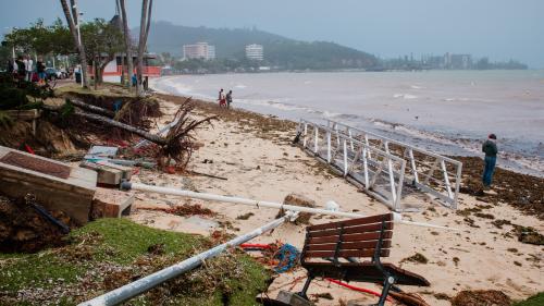 Le journal des Outre-mers. Lucas : tempête et forte dépression dans le Pacifique sud