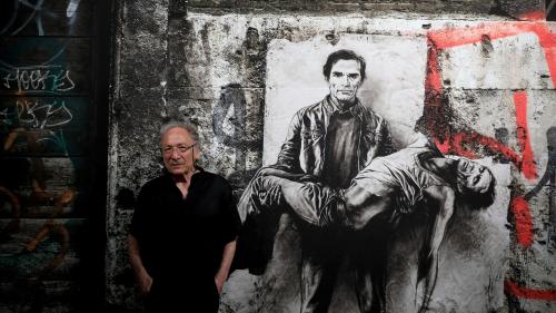 Pasolini, Rimbaud, le Christ : Ernest Pignon-Ernest fait revivre ses mythes dans son atelier d'Ivry-sur-Seine et sur les murs des villes