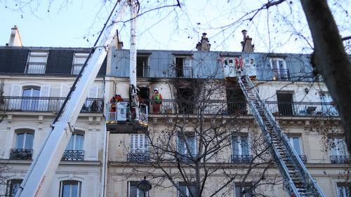 Paris : deux morts et au moins quatre blessés dans l'incendie d'un appartement