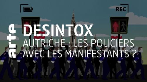 Désintox. Autriche : non, la police n'a pas soutenu des manifestants contre les restrictions sanitaires à Vienne