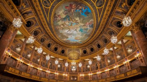 Château de Versailles : l'Opéra royal, fermé au public, devient un superbe écrin pour enregistrer